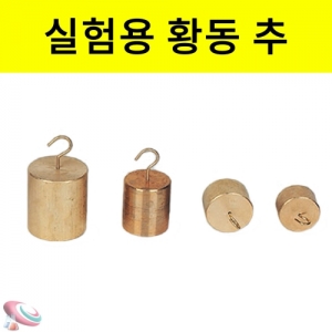 금속추 실험용 역학용 황동추 무게추 낱개KSCI-2868 과학실험용 무게추 황동추 낱개 무게선택. 집콕 만들기키트 과학교구