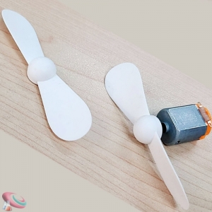 쌍날개 연질 프로펠러 약9cm 5개입 과학교구 부품KSCI-8648e 양쪽으로 뻗어있는 쌍날개 프로펠러 세트. 집콕 만들기키트 과학교구