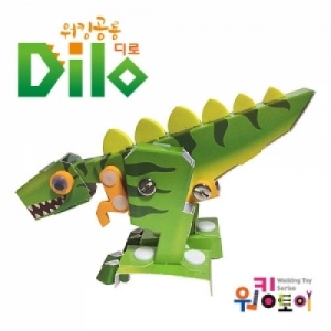 워킹공룡 디로 워킹토이 시리즈 5인용KSCI-7320 움직이는 공룡 만들기. 집콕 만들기키트 과학교구