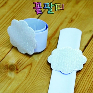 요술팔찌 꽃팔찌 만들기 10개세트KSCI-7698 꽃 모양 포인트 요술팔찌 반자동팔찌 원터치팔찌. 집콕 만들기키트 과학교구